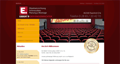 Desktop Screenshot of innenausbau-ebbert.de